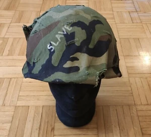 CROATIA USA M1 HELMET ORIGINAL LINER YUGOSLAVIA WAR FOR INDEPENDANCE ZNG HOS - Picture 1 of 9