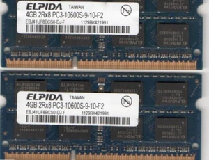 8GB (2x 4GB Kit) Apple MacBook Pro Core i5 2.4 13.3" MD313LL/A A1278 DDR3 Memory - Picture 1 of 1