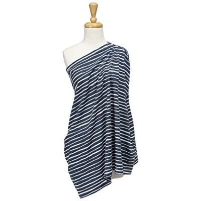 Navy Stripe Multi-Use Nursing Cover - Image 1 of 4
