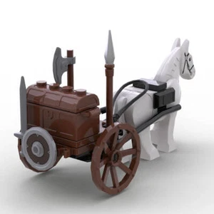 ZITIANYOUBUILD MOC-87090 Medieval Supply Wagon 36 Pieces Good Quality - Picture 1 of 2