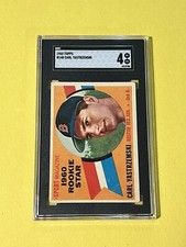 1960 Topps #148 Carl Yastrzemski SGC 4 Graded Rookie Baseball Card *CgC605*