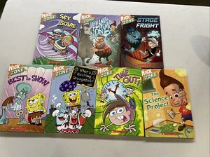 7 Nick Zone Scholastic Books, Sponge Bob, Jimmy Neutron See Photos - Imagen 1 de 11