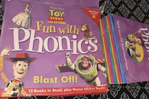 Fun With Phonics-Blast Off!: 12 Toy Story books and Beyond, Reading Level A - Picture 1 of 6