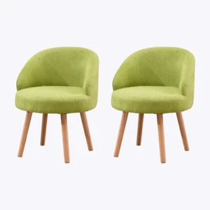 Tub Chairs Set of 2 Lounge Sofa Chair Occasional Chair for Reception - Picture 1 of 12