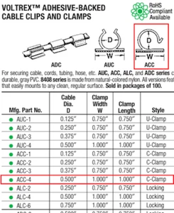 (80x) Pro-Power Wire Clip - Picture 1 of 3