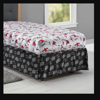 Disney Pixar Jumping Beans Incredibles 2 双床裙   — 第 1/4 张图片