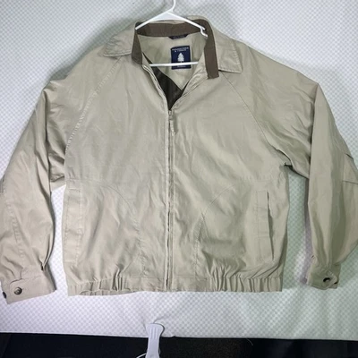 Chaqueta Roundtree Yorke Para Hombre Grande Caqui Exterior Chaqueta para Beber - Bolsillos Foto 1 de 4