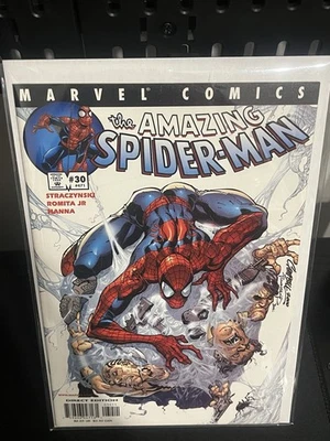 AMAZING SPIDER-MAN #30(471) NM UNREAD KEY 1st EZEKIEL & MORLUN MADAME WEB MOVIE - Image 1 of 3