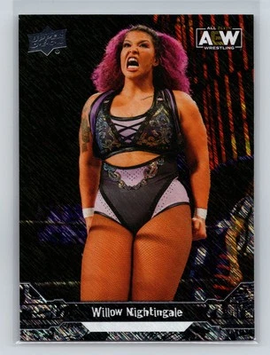 2023 Upper Deck AEW Willow Nightingale Rampage Refractor Rookie #39 2677 - Image 1 of 2