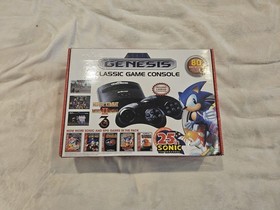 AtGames Sega Genesis Classic Mini Game Console w/ 80 Built-In Games - 2016 Model