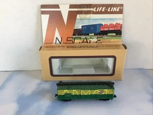 Life Like N scale metal wheels North western Livestock car CNW 15040 w/ box EUC - Picture 1 of 7