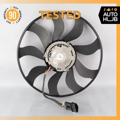 Motor de refrigeración híbrido Porsche Cayenne 958/Touareg 11-18 con hoja OEM Foto 1 de 4