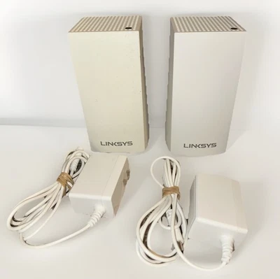 2 Linksys Velop Whole Home WiFi Dual Band Mesh Router  AC2600 WHW01 - Image 1 of 3