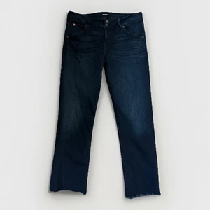 Hudson Jeans Beth Baby Boot Stretch Denim Ankle Jeans 29”W 27”L Indigo Blue - Picture 1 of 11