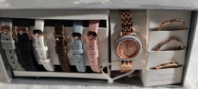 Women or Teens Time Tru Watch Wardrobe With Interchangeable Bezels & Straps NEW! - Image 1 of 4