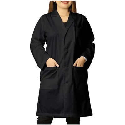 Quality Unisex Lab Coat, Ultra-Comfortable Poly-Cotton 40” Long Lab Coats - Image 1 of 4