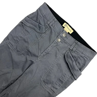 Democracy Women's Gray Ankle Cuff Utility Pants Size 6 "Ab" Technology 30x26 - Image 1 of 4