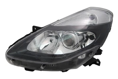 Scheinwerfer links für Renault Clio 3 III BR CR H1 H7 H7 2009- Schwarz LWR - Bild 1 von 4