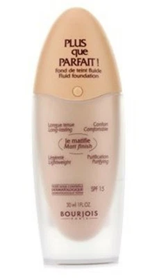 Bourjois Plus Que Parfait Liquid Fluid Foundation Matte 11 Opale Fidele - Image 1 of 2