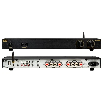 OSD XMP100 GEN2 2x100W Class D Stereo Amplifier w/ Bass & Treble Control, 90 dB - Image 1 of 4