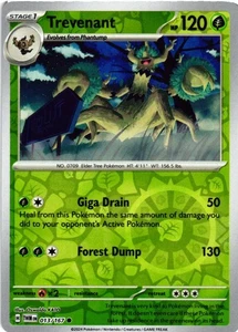 Trevenant Common SV06: Twilight Masquerade 013/167 NM - Picture 1 of 2