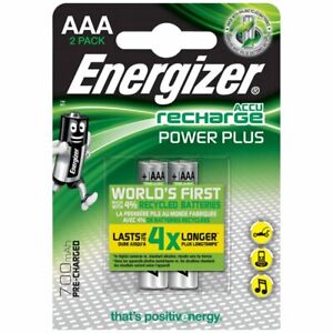 Pile rechargeable AAA Energizer LR03 HR03 700mAh lot de 2 piles 700 mAh