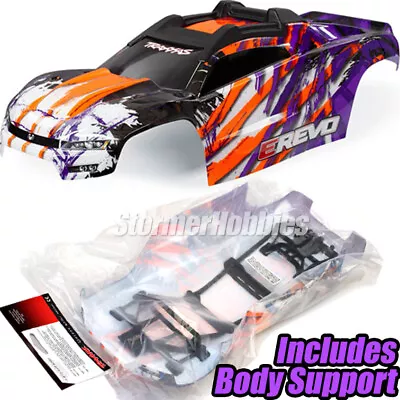 ¡Cuerpo Traxxas 8611T E-Revo 2.0 VXL! Cuerpo PÚRPURA E-Revo ¡Incluye soporte corporal! Foto 1 de 3