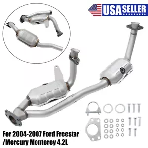 Catalytic Converter Set Fits 2004-2007 Ford Freestar Mercury Monterey 3.9L 4.2L - Picture 1 of 11
