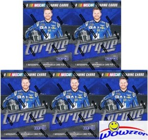 (5) 2016 Panini TORQUE Nascar Racing EXCLUSIVE  Sealed Blaster Box-5 AUTO/MEM 