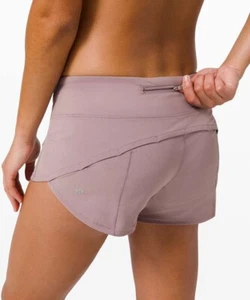 NEW (NWT) LULULEMON SPEED UP SHORTS LR 2.5" VIOLET VERBENA SIZE 10 - Picture 1 of 4