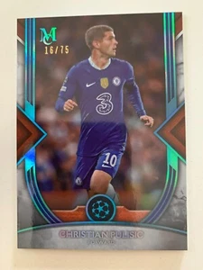 2022-23 Topps Museum Collection Base CHRISTIAN PULISIC #ed 16/75! Chelsea - Bild 1 von 2