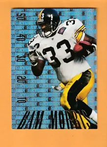 Bam Morris Pittsburgh Steelers 1995 SkyBox Premium Paydirt Gold Texas Tech 1H - Picture 1 of 2