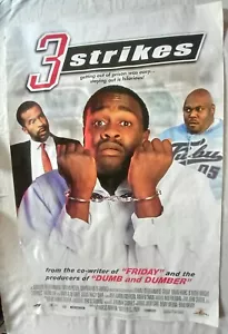 3 SCIOPERI: Locandina originale film promozionale (2000) - Foto 1 di 1