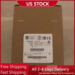 22C-D010N103 New Allen-Bradley PowerFlex 400- 4 kW (5 HP) AC Drive 22CD010N103 - Picture 1 of 7