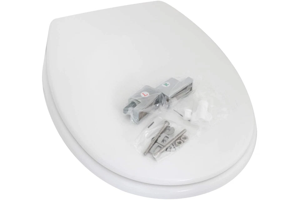 Homeline Duroplast WC Sitz Toilettensitz mit Absenkautomatik