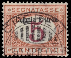 ERITREA J1 - Numeral of Value "1903 Postage Due" (pb90193) - Picture 1 of 1