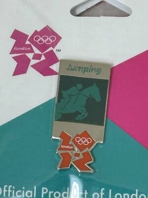 2012 Olympic Pin Equestrian Horae Jumping London - Image 1 of 3