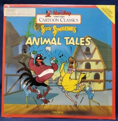 Cartoon Classics Animal Tales-Vol 14 Walt Disney - Laserdisc-Silly Symphonies - Image 1 of 4