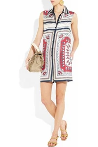PHILOSOPHY DI ALBERTA FERRETTI Vestido Multi Estampado Mameluco Mono 42 6 - Imagen 1 de 4