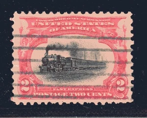 EE. UU. SELLO #295 -- 2c PANAMERICANO - 1901 -- PREMIUM - USADO - Imagen 1 de 2