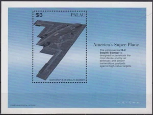 F-EX57972 PALAU MNH 1996 AMERICA´S SUPER PLANE B-2 STEALTH BOMBER AVION BATTLE. - Picture 1 of 2