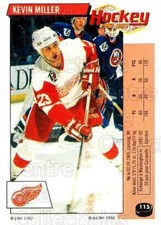 1992-93 Panini Stickers French #115 Kevin Miller