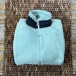 Mountain Hardwear Monkey Man Deep Pile Fleece Jacket Green Women’s Size Medium - Picture 1 of 4