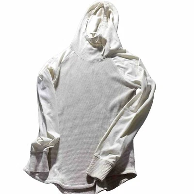 Columbia Waffle Knit Sudadera con Capucha Térmica Mujer Grande Avena, Crema, Con Capucha Foto 1 de 4