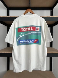 Camiseta Vintage Años 90 Jordan Peugeot Fórmula 1 F1 Grand Prix Total Racing Talla XL - Imagen 1 de 17