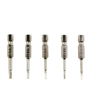 Pcs Head Screwdriver 5�� 5x /set ? Triangle Shank Steel Magnetic 1/4 Bits Hex. - Picture 1 of 20