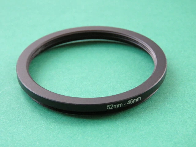 52mm-46mm 52-46 Step Down Male-Female Lens Filter Ring Adapter 52mm-46mm  - Image 1 of 2