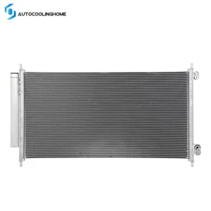 A/C AC Condenser Car Unit For 2008 09-2012 Honda Accord Aluminum Core with Drier - Picture 1 of 6