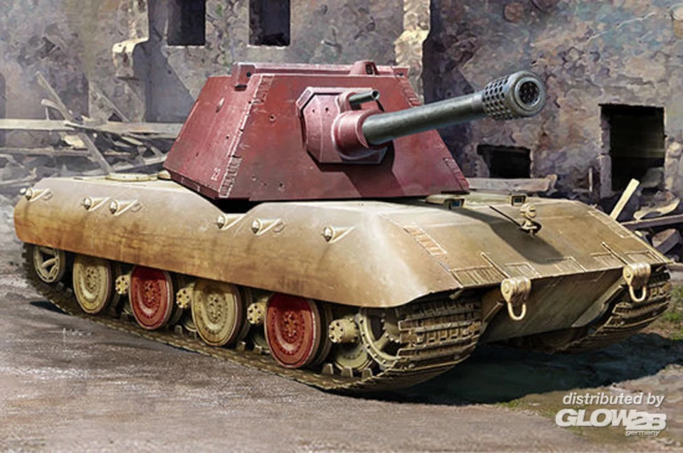 Trumpeter: E-100 Heavy Tank -Krupp Turret in 1:35 [9369543] - Immagine 1 di 1