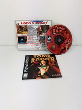 Tomb Raider II Starring Lara Croft Black Label Playstation 1 PS1  COMPLETE